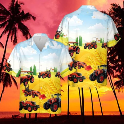 Kubota Tractor Trending Hawaiian Shirt