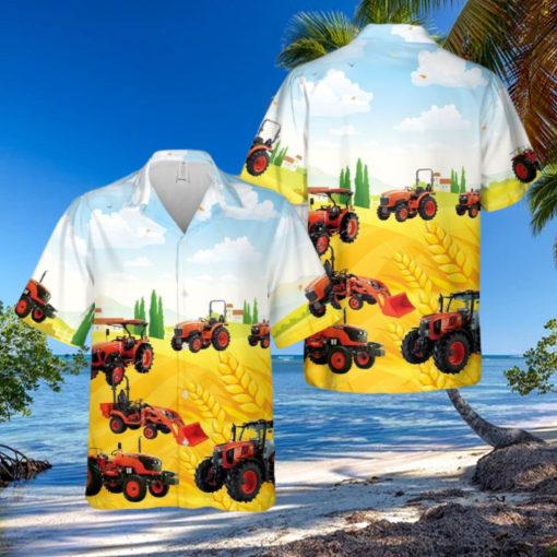 Kubota Tractor Trending Hawaiian Shirt