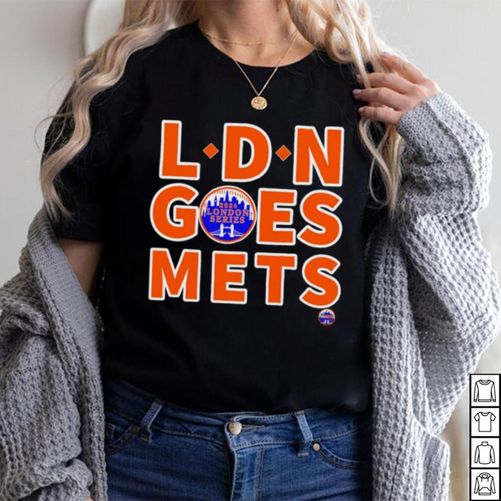 New York Mets LDN Goes Mets 2024 London Series logo shirt - Limotees