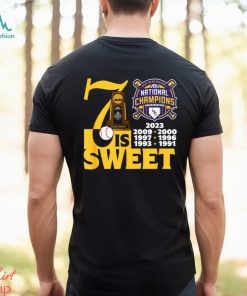 LSU Tigers National Champs 2023 Baseball 7 Time T Shirt