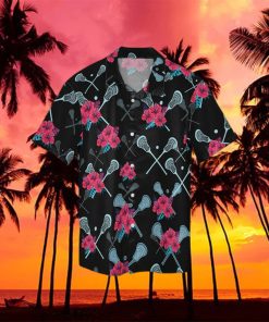 Lacrosse Tropical 3D Hawaiian Shirt