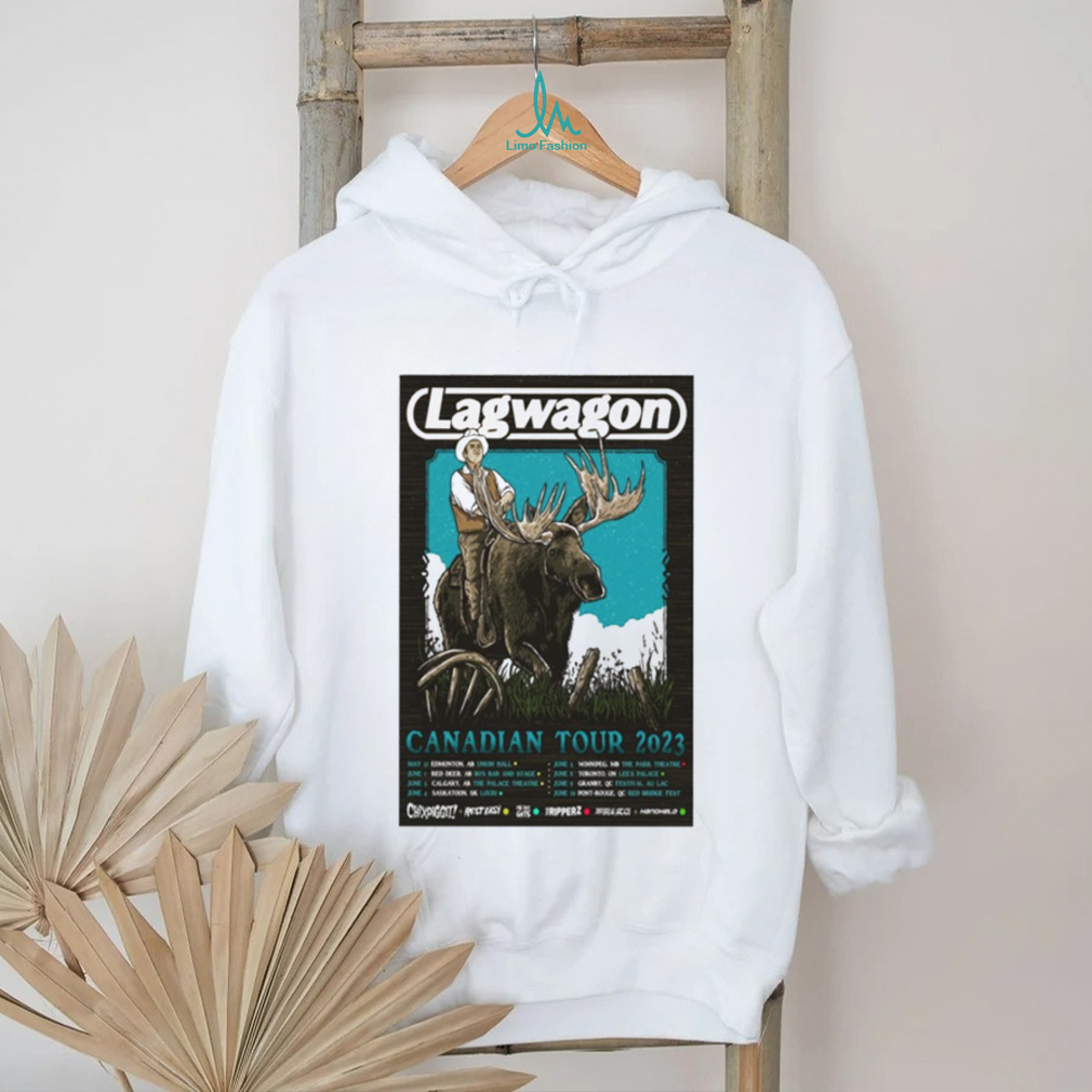Lagwagon 2023 Canadian Tour Poster shirt Lagwagon 2023 Canadian Tour Poster shirt