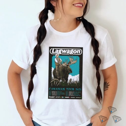 Lagwagon 2023 Canadian Tour Poster shirt