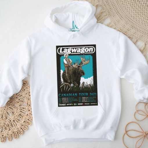 Lagwagon 2023 Canadian Tour Poster shirt