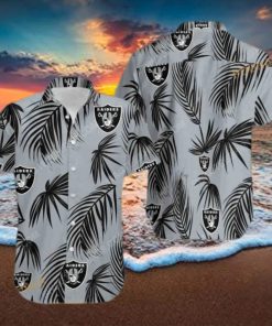 Las Vegas Raiders NFL Hawaiian Shirt  Beach Gift For Dad