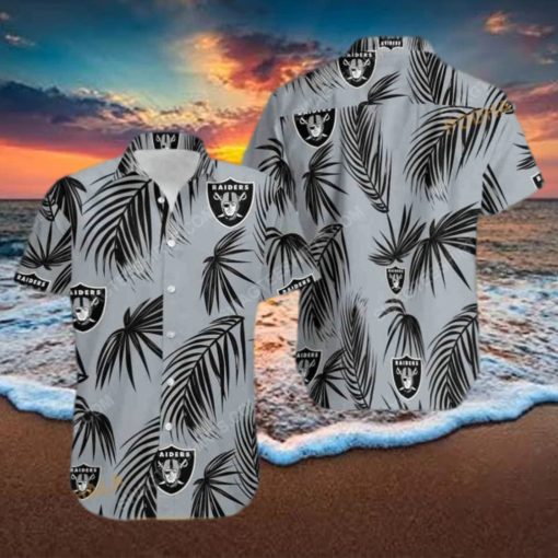 Las Vegas Raiders NFL Hawaiian Shirt  Beach Gift For Dad