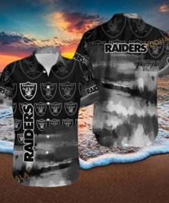 Las Vegas Raiders NFL Hawaiian Shirt  For Football Fans Aloha Shirt