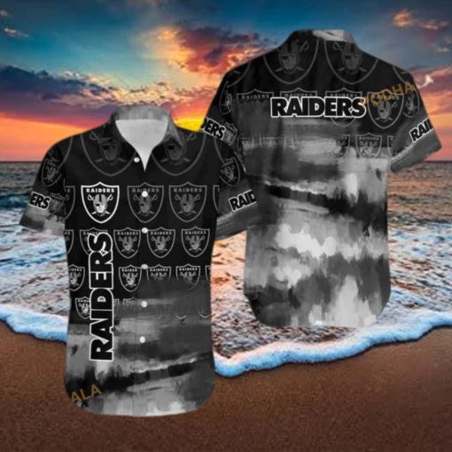 Las Vegas Raiders NFL Hawaiian Shirt  For Football Fans Aloha Shirt