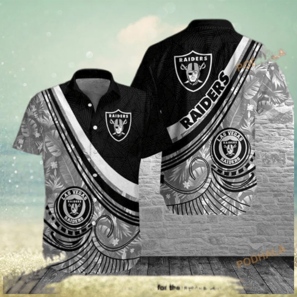 Las Vegas Raiders NFL Hawaiian Shirt For Men Aloha Shirt - Limotees