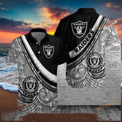 Las Vegas Raiders NFL Hawaiian Shirt  For Men Aloha Shirt