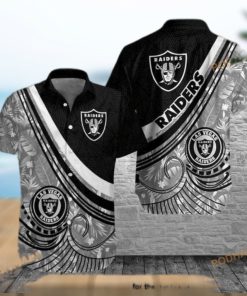 Las Vegas Raiders NFL Hawaiian Shirt For Men Aloha Shirt