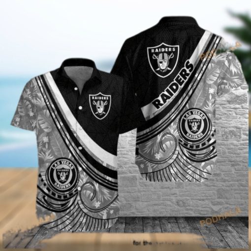 Las Vegas Raiders NFL Hawaiian Shirt  For Men Aloha Shirt