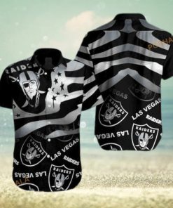 Retro NFL Las Vegas Raiders Funny Hawaiian Shirt Beach Gift For Him -  Limotees