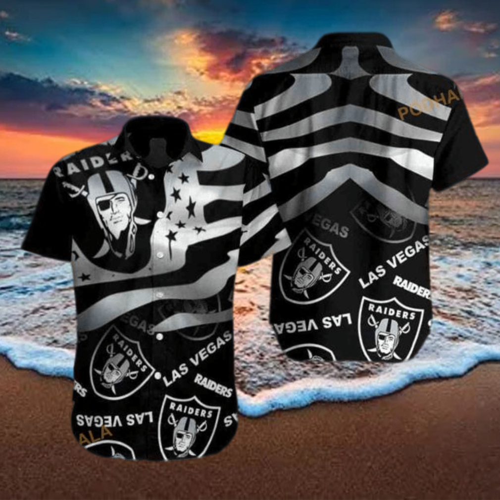 Las Vegas Raiders NFL Hawaiian Shirt Best Gift for Men - Limotees