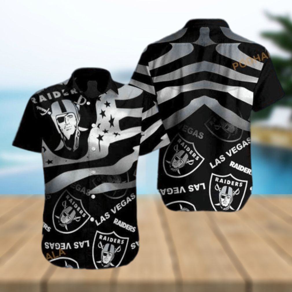 Las Vegas Raiders NFL Hawaiian Shirt Best Gift for Men - Limotees