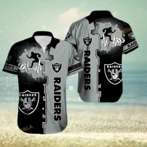 Las Vegas Raiders NFL Hawaiian Shirt  Gift For Football Coach