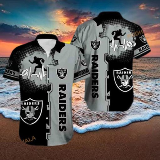 Las Vegas Raiders NFL Hawaiian Shirt  Gift For Football Coach