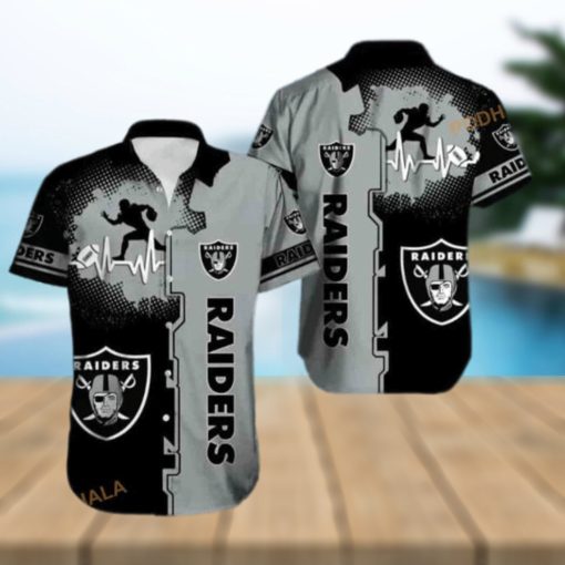 Las Vegas Raiders NFL Hawaiian Shirt  Gift For Football Coach