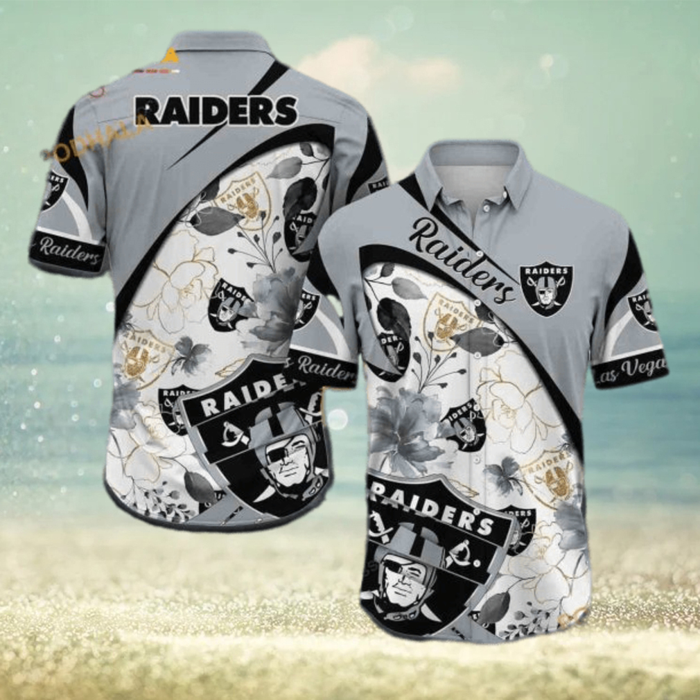 Las Vegas Raiders NFL Hawaiian Shirt For Men Aloha Shirt - Limotees