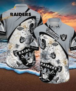 Las Vegas Raiders NFL Hawaiian Shirt  Summer Gift For Friend