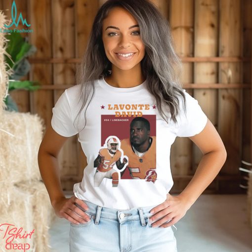 Lavonte David Tampa Bay Buccaneers Linebacker retro shirt