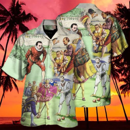 Lawn Bowling History Of Lawn Bowling Amazing Hawaiian Shirt