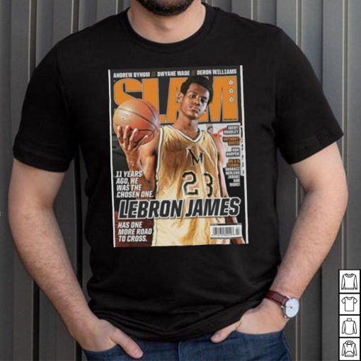 LeBron James Chosen One Slam Cover Tee Shirt