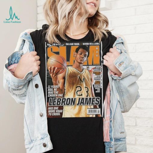 LeBron James Chosen One Slam Cover Tee Shirt