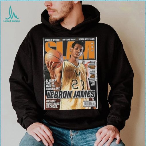 LeBron James Chosen One Slam Cover Tee Shirt