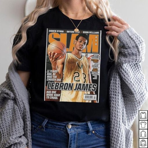 LeBron James Chosen One Slam Cover Tee Shirt