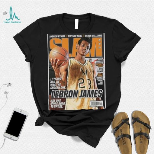 LeBron James Chosen One Slam Cover Tee Shirt