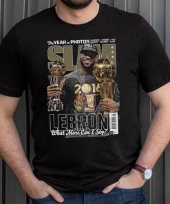 LeBron James Cleveland Cavaliers NBA Slam Cover Tee Shirt