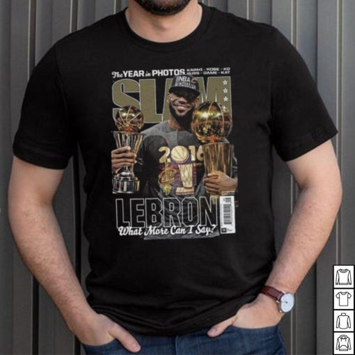 LeBron James Cleveland Cavaliers NBA Slam Cover Tee Shirt
