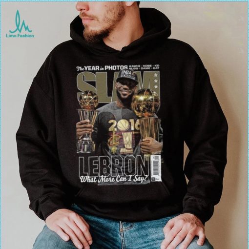 LeBron James Cleveland Cavaliers NBA Slam Cover Tee Shirt