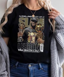 LeBron James Cleveland Cavaliers NBA Slam Cover Tee Shirt