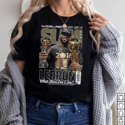 LeBron James Cleveland Cavaliers NBA Slam Cover Tee Shirt