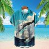 Men’s Hawaiian Shirts Japanese Tempura Shrimp Chest Pocket Short Sleeve Casual Shirt