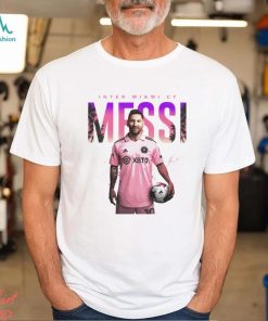 Leo Messi Inter Miami CF signature shirt