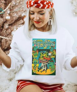 Les Claypool’s Fearless Flying Frog Brigade July 14 2023 Los Angeles, CA Poster Shirt