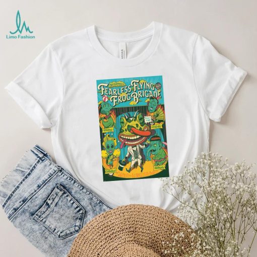 Les Claypool’s Fearless Flying Frog Brigade July 14 2023 Los Angeles, CA Poster Shirt