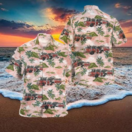 Levittown Fire Truck Hawaiian Shirt Best Style For Men Women