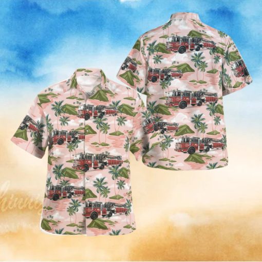 Levittown Fire Truck Hawaiian Shirt Best Style For Men Women