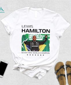 Lewis Hamilton Seven Times World Champion Shirt