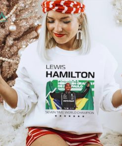 Lewis Hamilton Seven Times World Champion Shirt