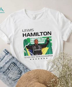 Lewis Hamilton Seven Times World Champion Shirt