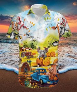 Life Is Better On A Farm Hawaiian Shirt