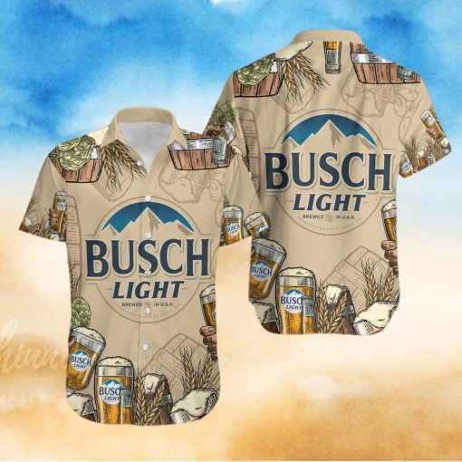 Light Beer cans vintage Unisex Hawaiian Shirt