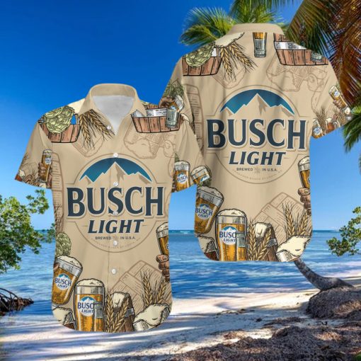 Light Beer cans vintage Unisex Hawaiian Shirt