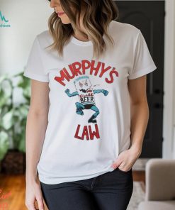 Limited Murphy’s law of killer beer art design t shirt