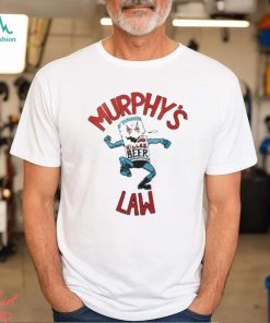 Limited Murphy’s law of killer beer art design t shirt